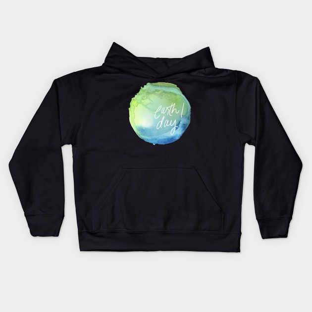 Earth Day! Kids Hoodie by Shirtacle